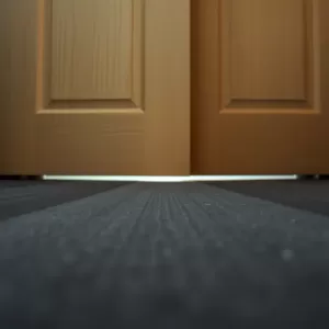 Jaka szczelina między drzwiami a podłogą