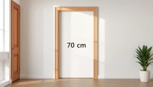 Jaki otwór na drzwi 70