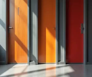 Jaki kolor drzwi do szarej podłogi
